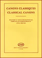 Classical Canons 230 Solfeggio SATB Book cover